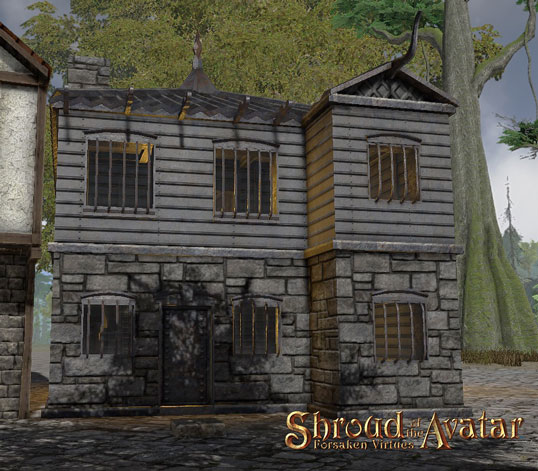 TT Shroud of the Avatar - Kobold Two-Story with Alcove (Row Home)