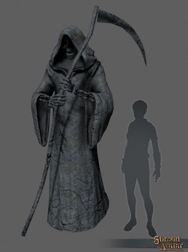 TT Shroud of the Avatar - Grim Reaper Statue