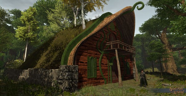 TT Shroud of the Avatar Elven Hill Village Home