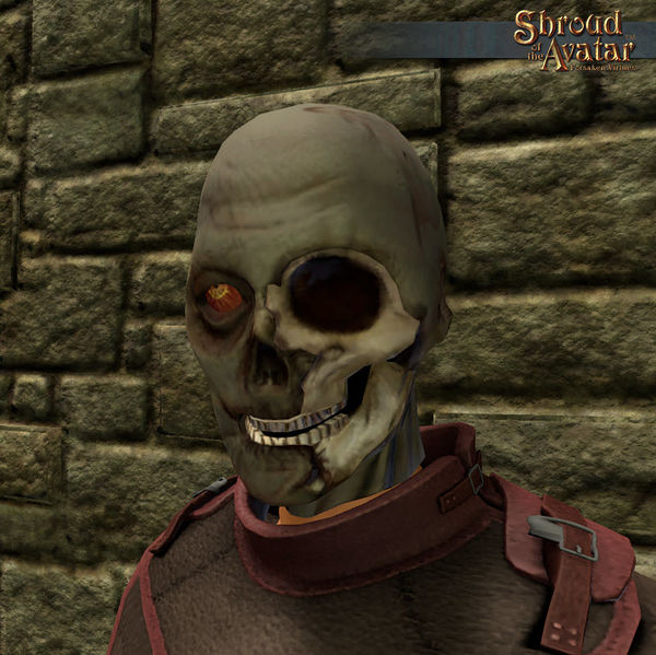 TT Shroud of the Avatar One Eyed Zombie Mask