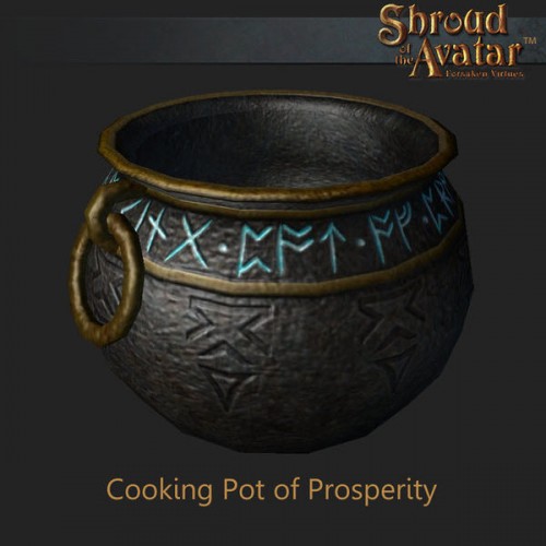 TT Shroud of the Avatar Cooking Pot of Prosperity