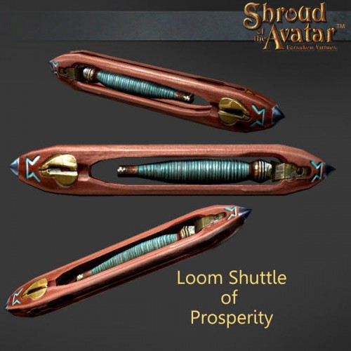 TT Shroud of the Avatar Loom Shuttle of Prosperity