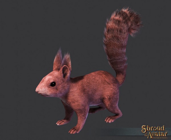 TT Shroud of the Avatar Red Squirrel Pet