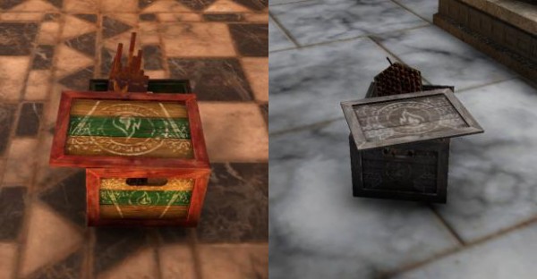 TT Shroud of the Avatar Replenishing Oracle Eye Sparklers and Silver Fireworks Boxes 