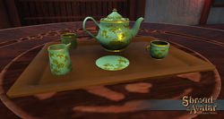 TT Shroud of the Avatar Ornate Tea Set