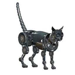 TT Shroud of the Avatar Silver Clockwork Cat