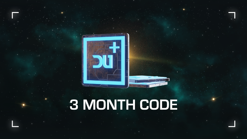 Dual Universe 3  Months Code