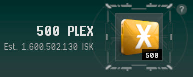 EVE Online 500 Plex