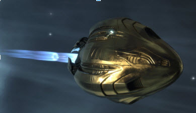 EVE Golden Pod from the EVE Collectors Edition