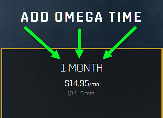 EVE Online One Month Omega Time