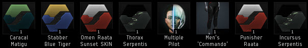 EVE Premium skins and items