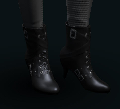 EVE Online Womens Corsair Heels black