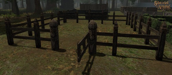 TT Shroud of the Avatar Viking Wooden Fence Pack