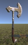 TT Shroud of the Avatar Ornate Norgard Battle Axe