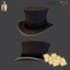 Shroud of the Avatar Brown Top Hat Pattern Pack (digital)