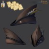 Shroud of the Avatar Brown Bycocket Hat Pattern Pack (digital)