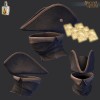 Shroud of the Avatar Brown Highwayman Hat Pattern Pack (digital)