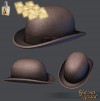 Shroud of the Avatar Brown Bowler Hat Pattern Pack (digital)