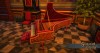 Shroud of the Avatar Ornate Red & Gold Filigree Harpsichord (digital)