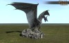 Shroud of the Avatar Stone Dragon Statue Keep Size (digital)