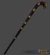 Shroud of the Avatar Dragon Handle Maplewood Cane (digital)
