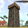 Shroud of the Avatar Wood & Stone 2-Story Guard Tower Village Home (digital)