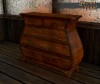 Shroud of the Avatar Vintage Cordovan 5 Drawer Curved Dresser (digital)