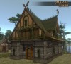 Shroud of the Avatar Viking 2-Story Village Home with Dual Balconies (digital)