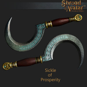 TT Shroud of the Avatar Sickle of Prosperity