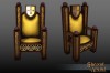 TT Shroud of the Avatar Golden Lord British Throne