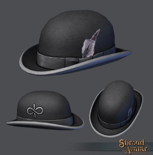 TT Shroud of the Avatar Virtue Bowler Hat
