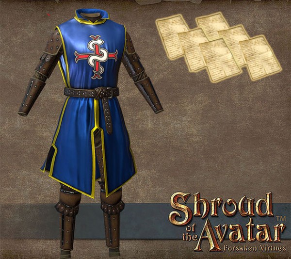 TT Shroud of the Avatar Founder Leather Heraldry Armor Pattern Pack