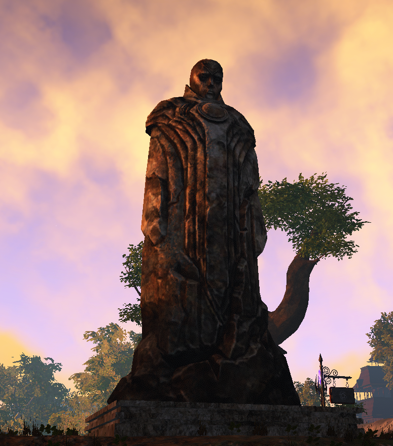 TT Shroud of the Avatar Oracle Guardian Statue