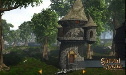 TT Shroud of the Avatar Wizard Tower Village Home