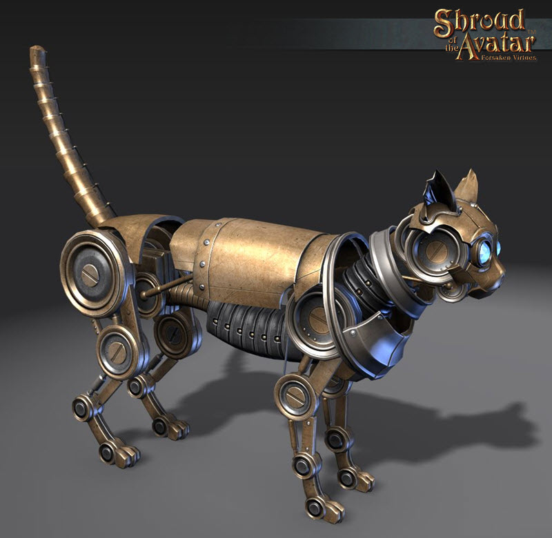 Markee Dragon Game Codes - Shroud of the Avatar - Brass Clockwork Cat ...