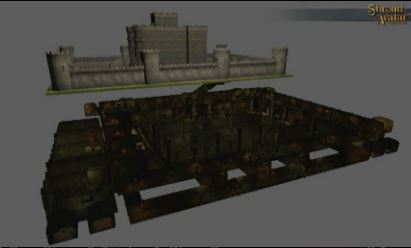TT Shroud of the Avatar  Castle Stone Arena Basement