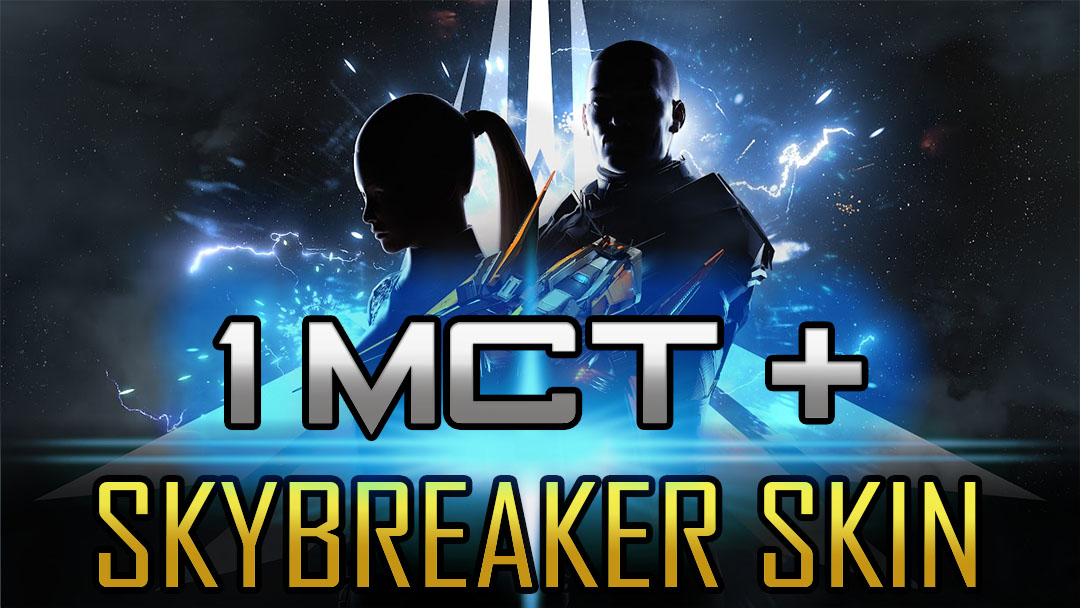 Eve Online 1X MCT - Skybreaker Sponsored Security SKIN