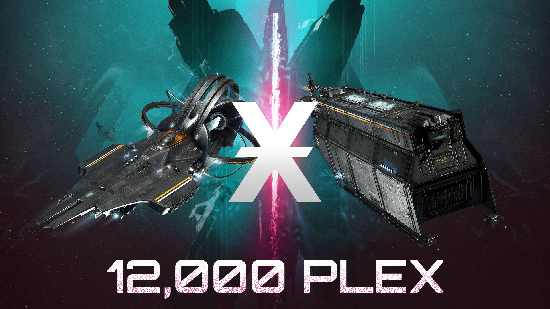 EVE Online 12000 PLEX Covetor, Porpoise, Odysseus, Hulk, Bowhead Refined Resourcer SKINs