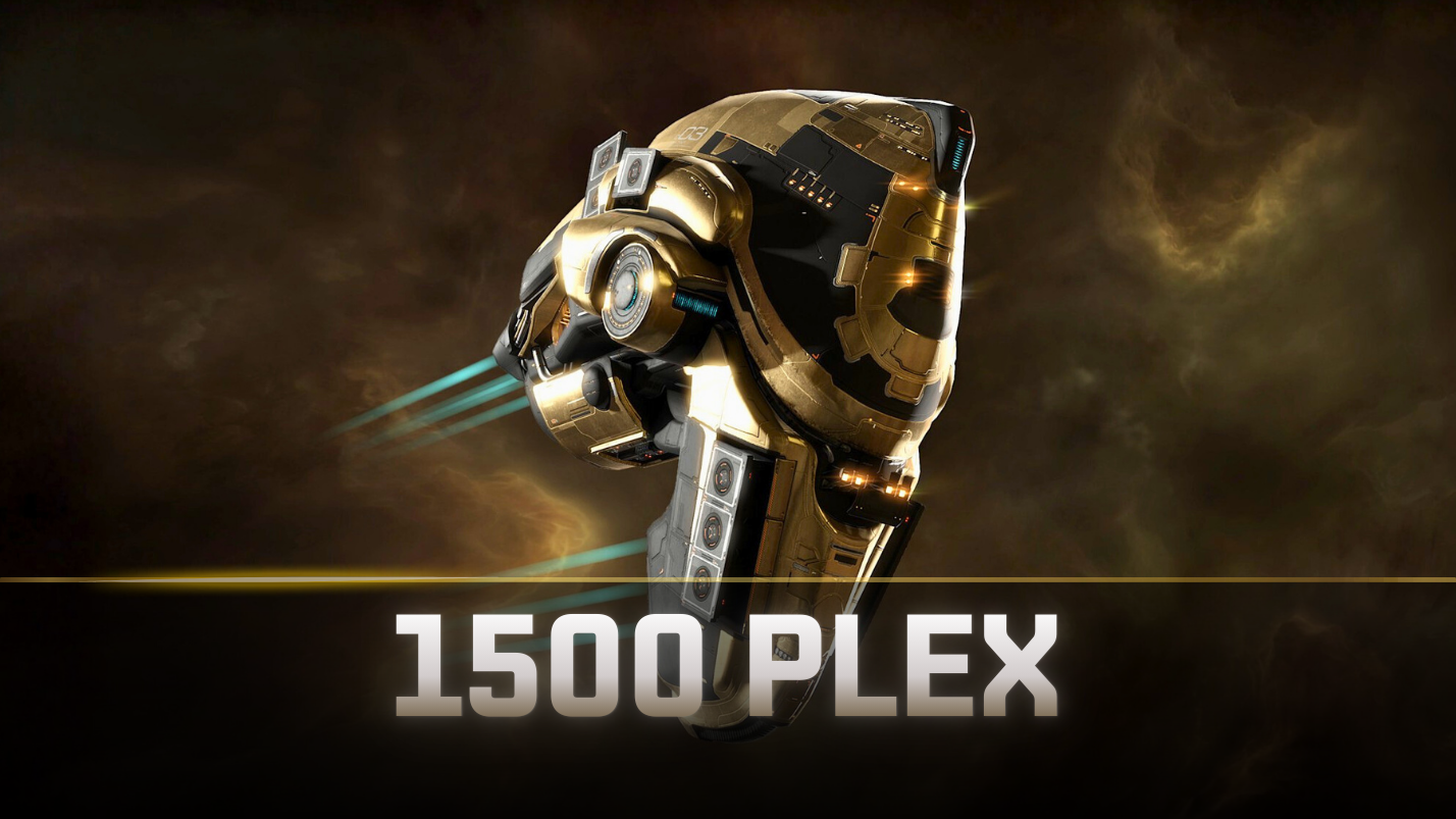 EVE Online 1500 PLEX Drake and Ishtar Gilded Predator SKINs